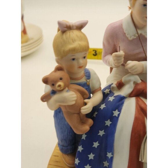 Denim Days 2004 “Sweet Land of Liberty” Figurine Home Interiors W/Tag - Picture 2 of 10